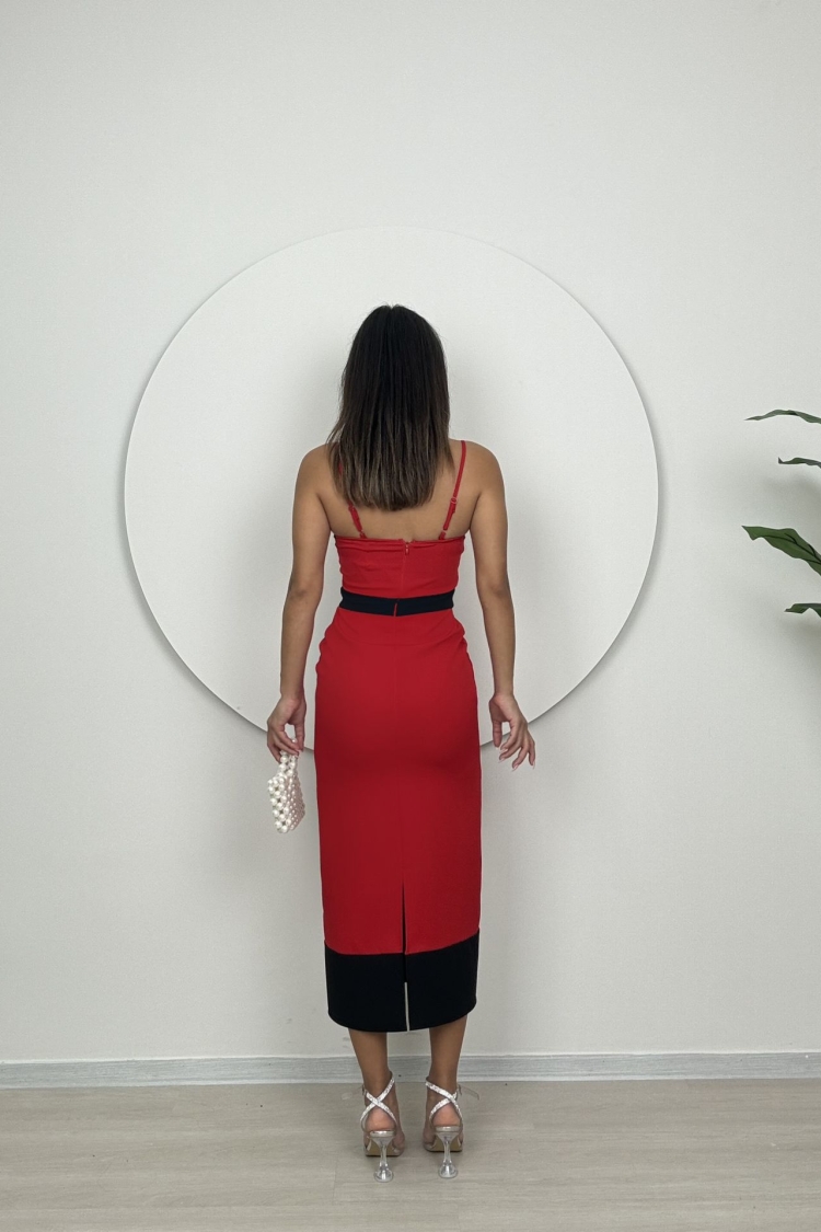 Strappy Bow Stone Axle Dress