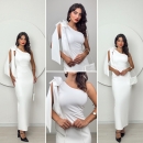 One Shoulder Bow Dress - Miss Janell - Globality Store - Women Clothes Wholesale Turkey