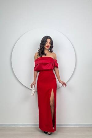 Gögüs Satin Dress - Miss Janell - Globality Store - Women Clothes Wholesale Turkey
