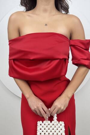 Gögüs Satin Dress - Miss Janell - Globality Store - Women Clothes Wholesale Turkey