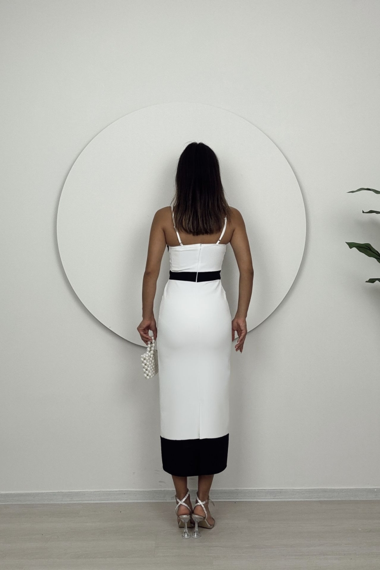 Strappy Bow Stone Axle Dress