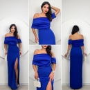 Gögüs Satin Dress - Miss Janell - Globality Store - Women Clothes Wholesale Turkey