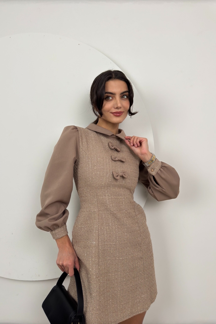 Silvery Chanelle Dress