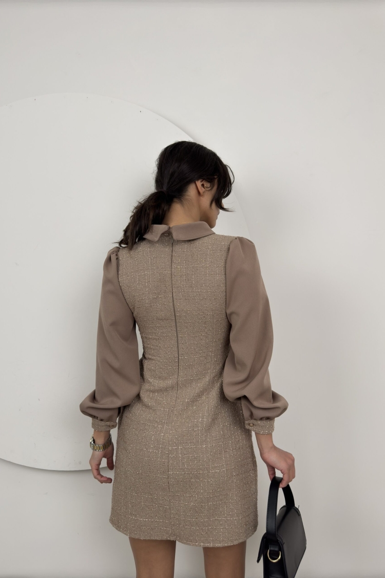 Silvery Chanelle Dress