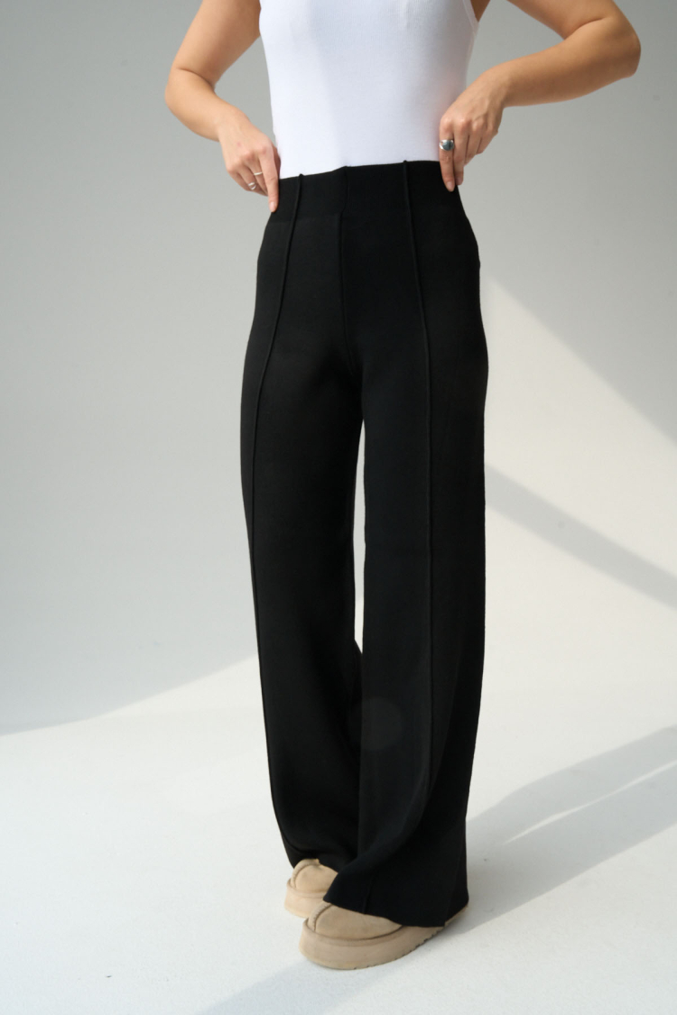 Wick Stitched Trousers - Qustyle - Globality Store - Women Clothes Wholesale Turkey