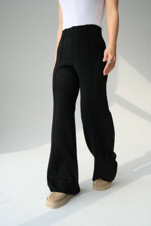 Wick Stitched Trousers - Qustyle - Globality Store - Women Clothes Wholesale Turkey