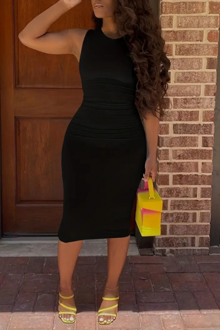 Women's Bodycon Midi Diving Dress