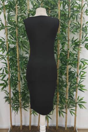 Women's Bodycon Midi Diving Dress - Janes - Globality Store - Women Clothes Wholesale Turkey