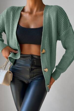 Women's Long Sleeve Button Detail Knit Blouse - Brand: Janes - Women's Clothing Wholesale - Globality Store
