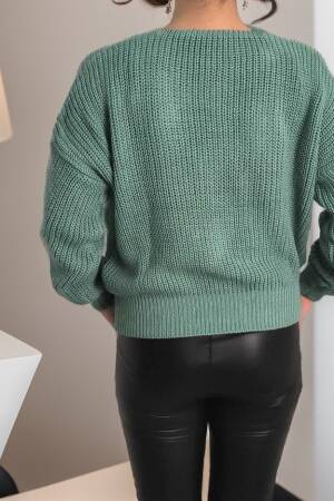 Women's Long Sleeve Button Detail Knit Blouse - Brand: Janes - Women's Clothing Wholesale - Globality Store