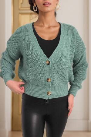 Women's Long Sleeve Button Detail Knit Blouse - Brand: Janes - Women's Clothing Wholesale - Globality Store