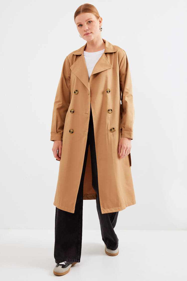 Trench Coat - Tan