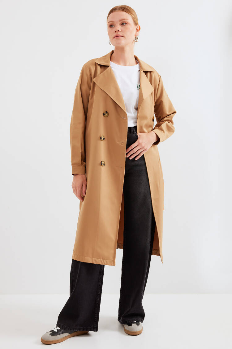 Trench Coat - Tan