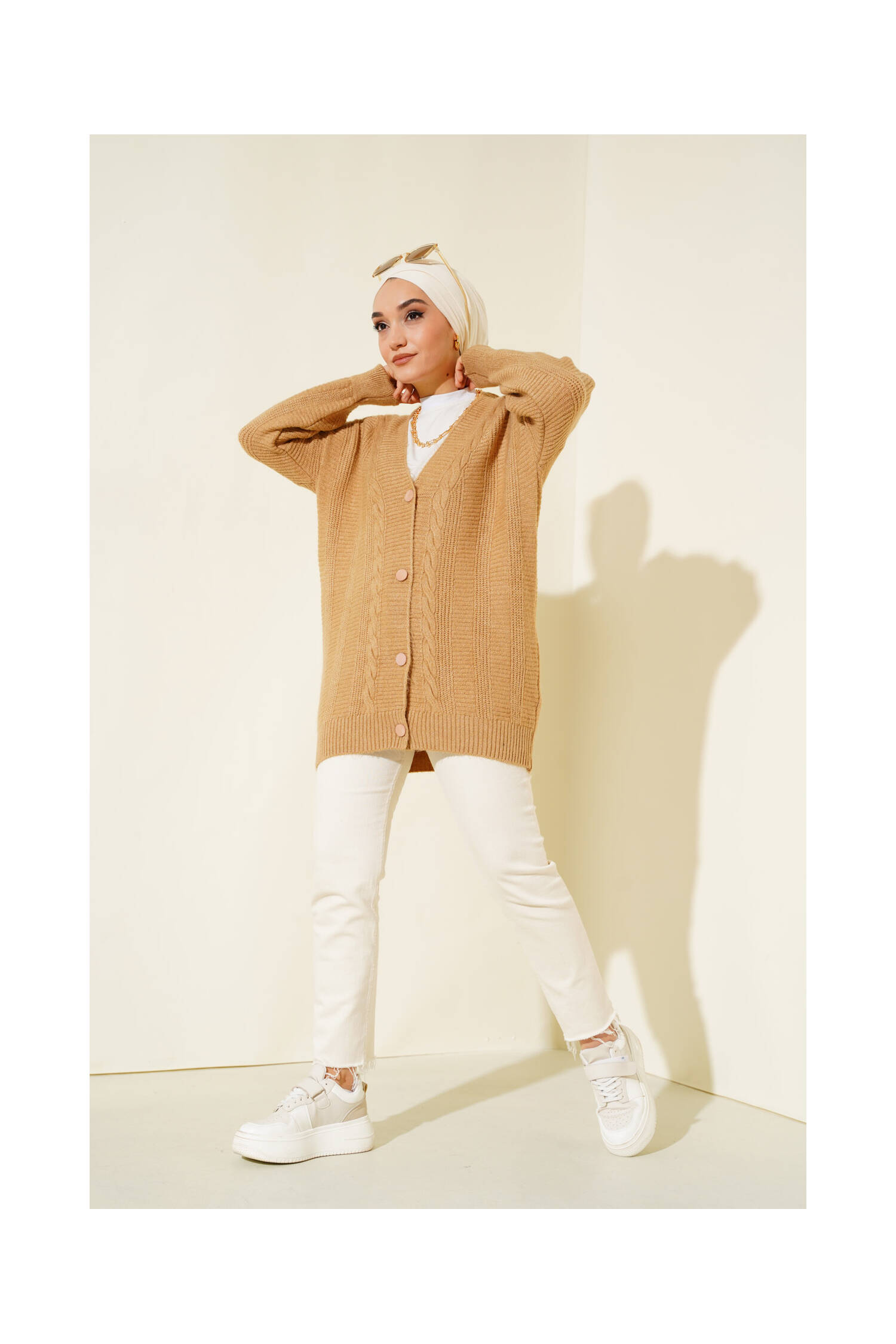 Hijab Knitwear Cardigan - Brand: Bigdart - Women's Clothing Wholesale - Globality Store