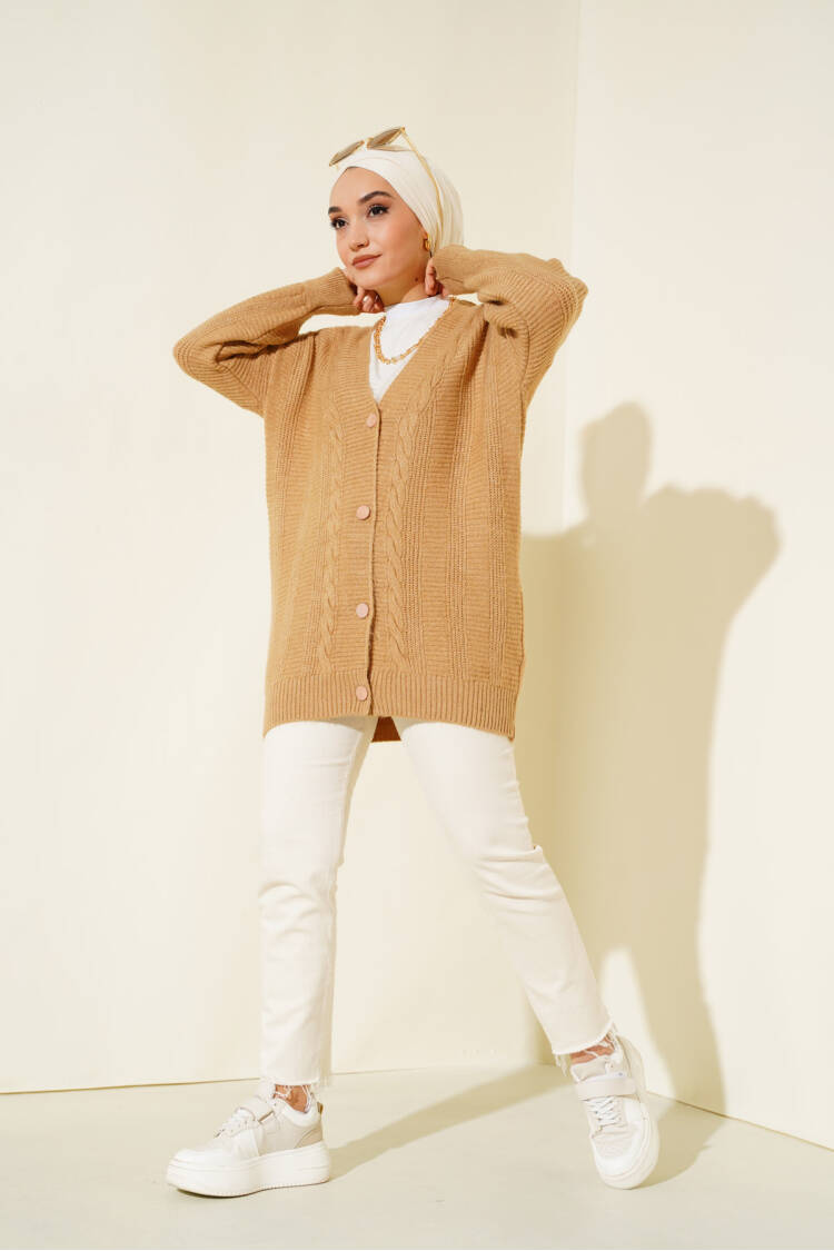 Hijab Knitwear Cardigan