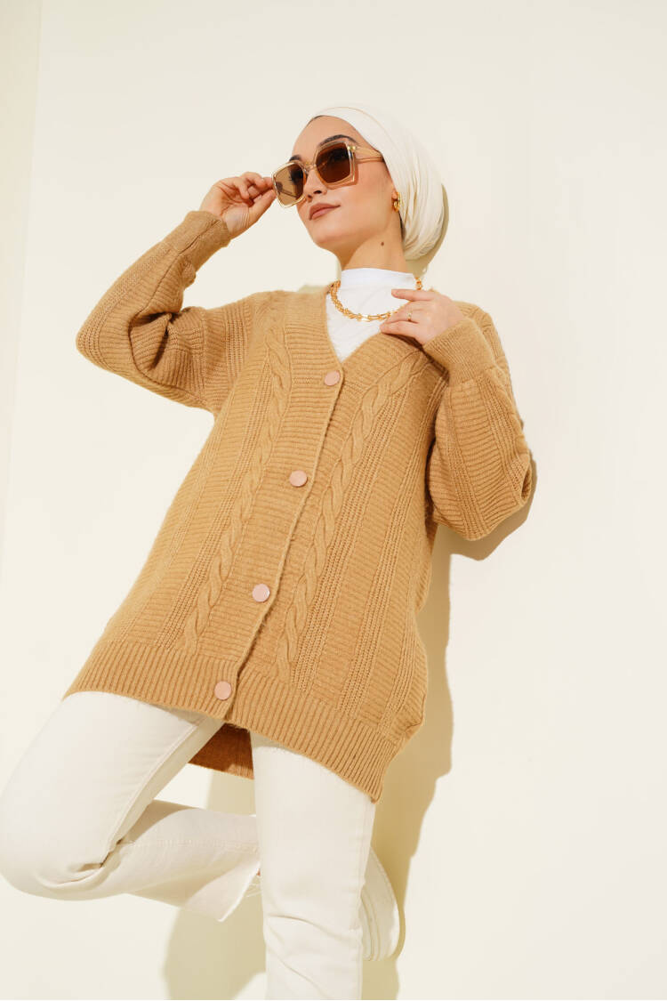 Hijab Knitwear Cardigan