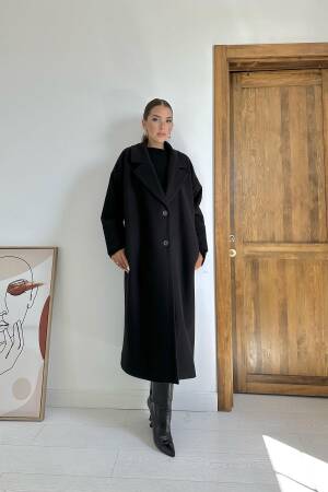 Coat With Cuff Detail - Elisa - Globality Store - Women Clothes Wholesale Turkey