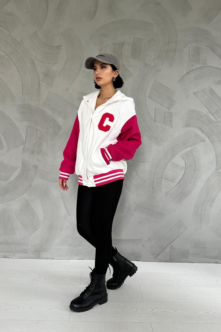 Hooded College Coat