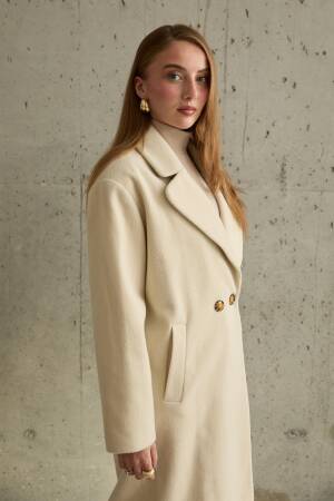 Long Coat - Elisa - Globality Store - Women Clothes Wholesale Turkey