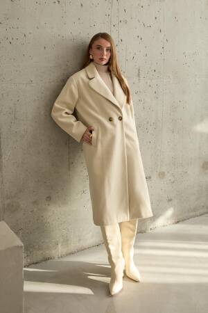 Long Coat - Elisa - Globality Store - Women Clothes Wholesale Turkey