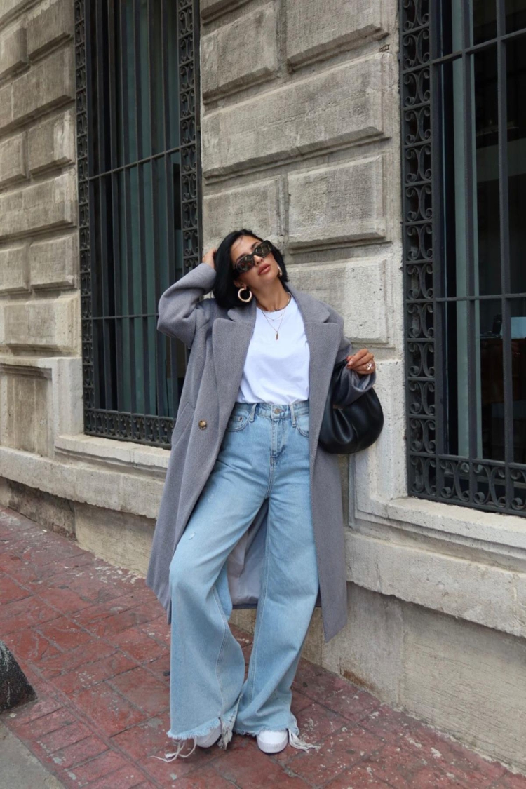 Long Coat - Gray