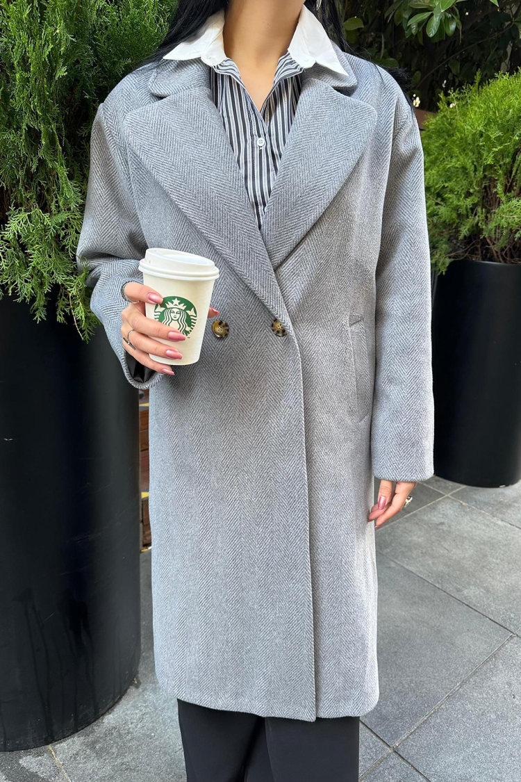 Long Coat - Gray