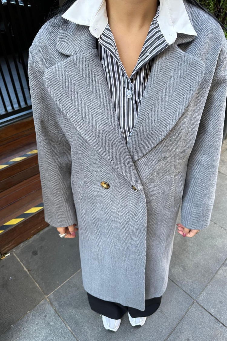Long Coat - Gray
