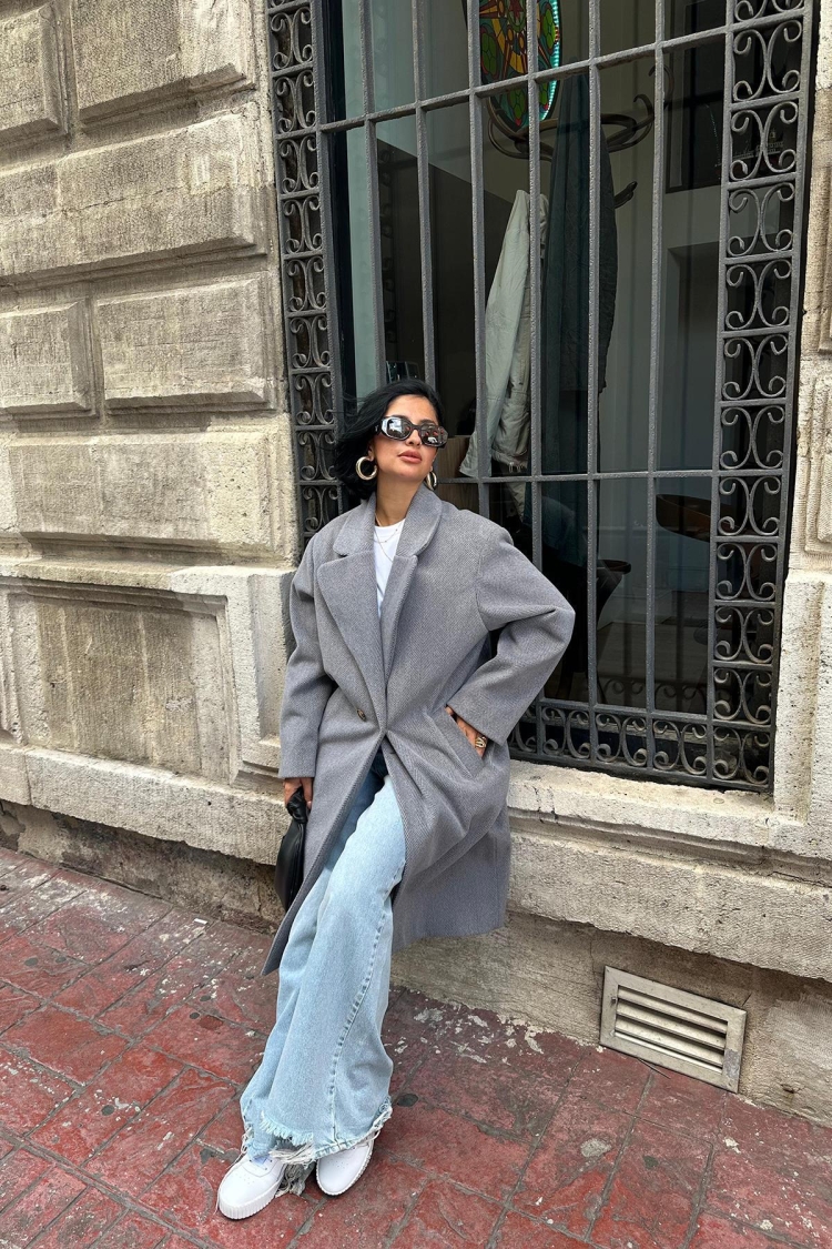 Long Coat - Gray