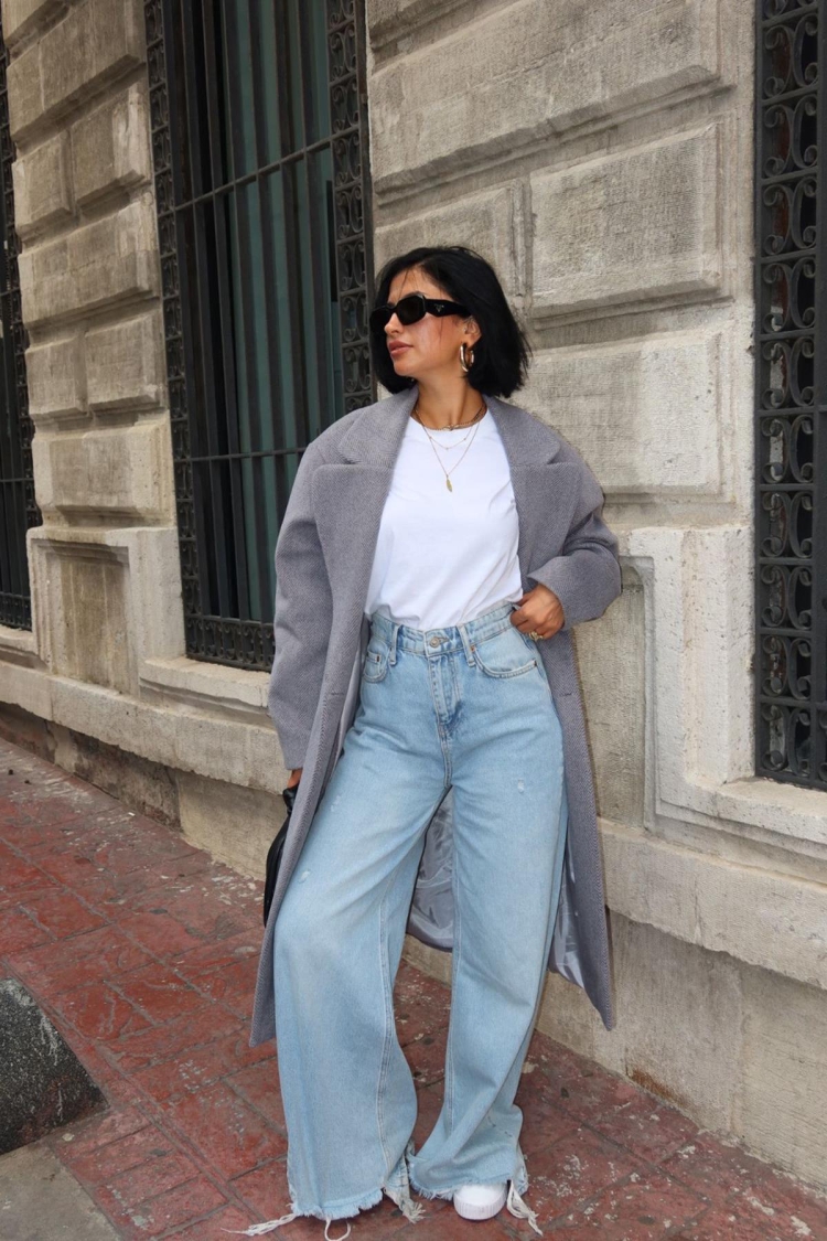 Long Coat - Gray