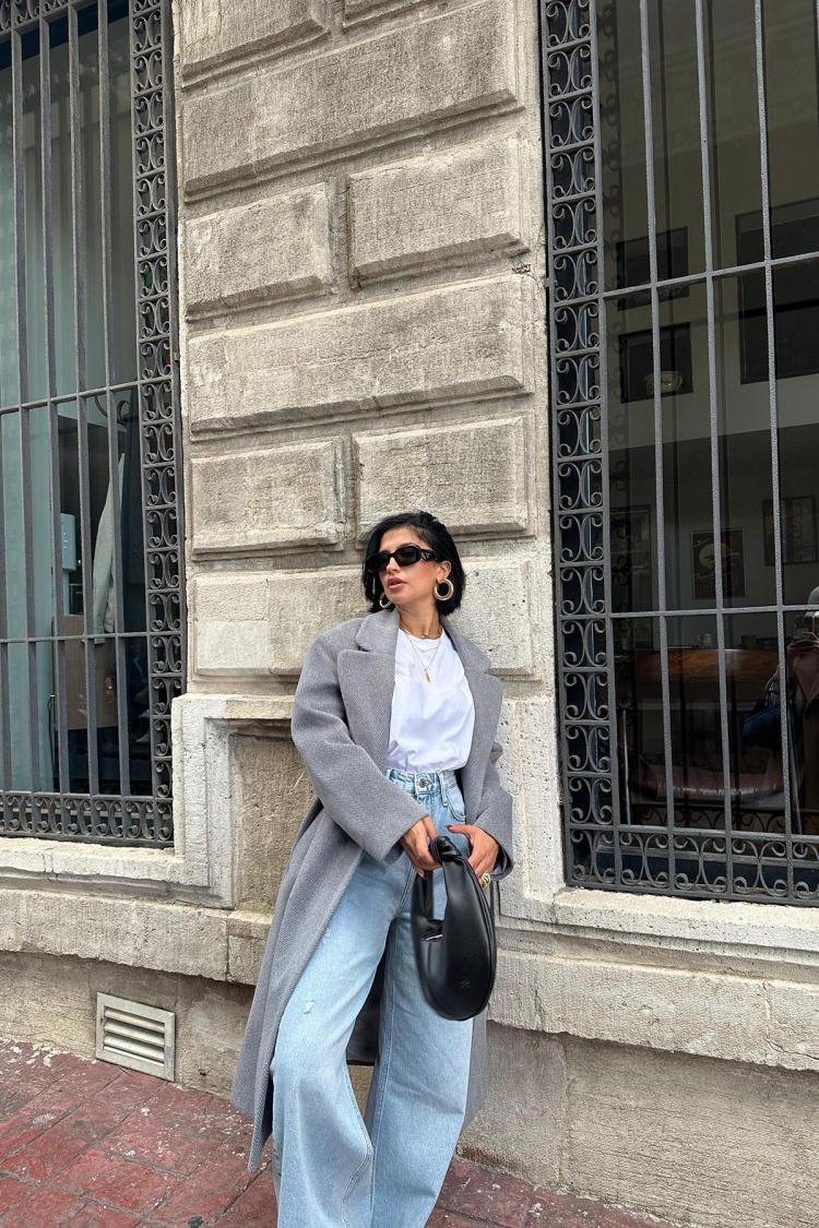 Long Coat - Gray
