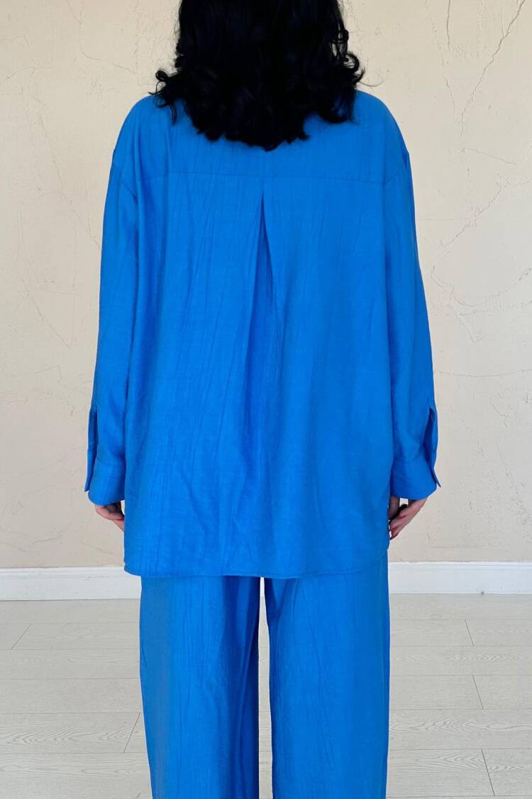 Alice Shirt And Loose Cut Trousers Set