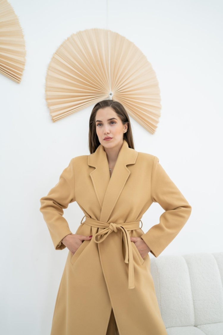 Belted Midi Coat