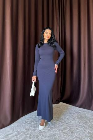 Body-hugging Long Dress - Elisa - Globality Store - Women Clothes Wholesale Turkey