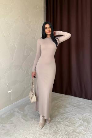 Bodycon Long Dress - Elisa - Globality Store - Women Clothes Wholesale Turkey