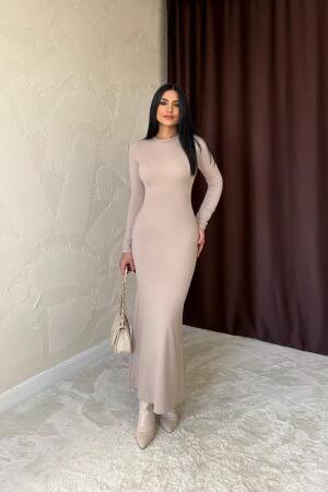 Bodycon Long Dress - Elisa - Globality Store - Women Clothes Wholesale Turkey