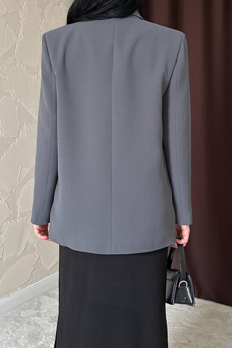 Blazer Jacket - Smoke