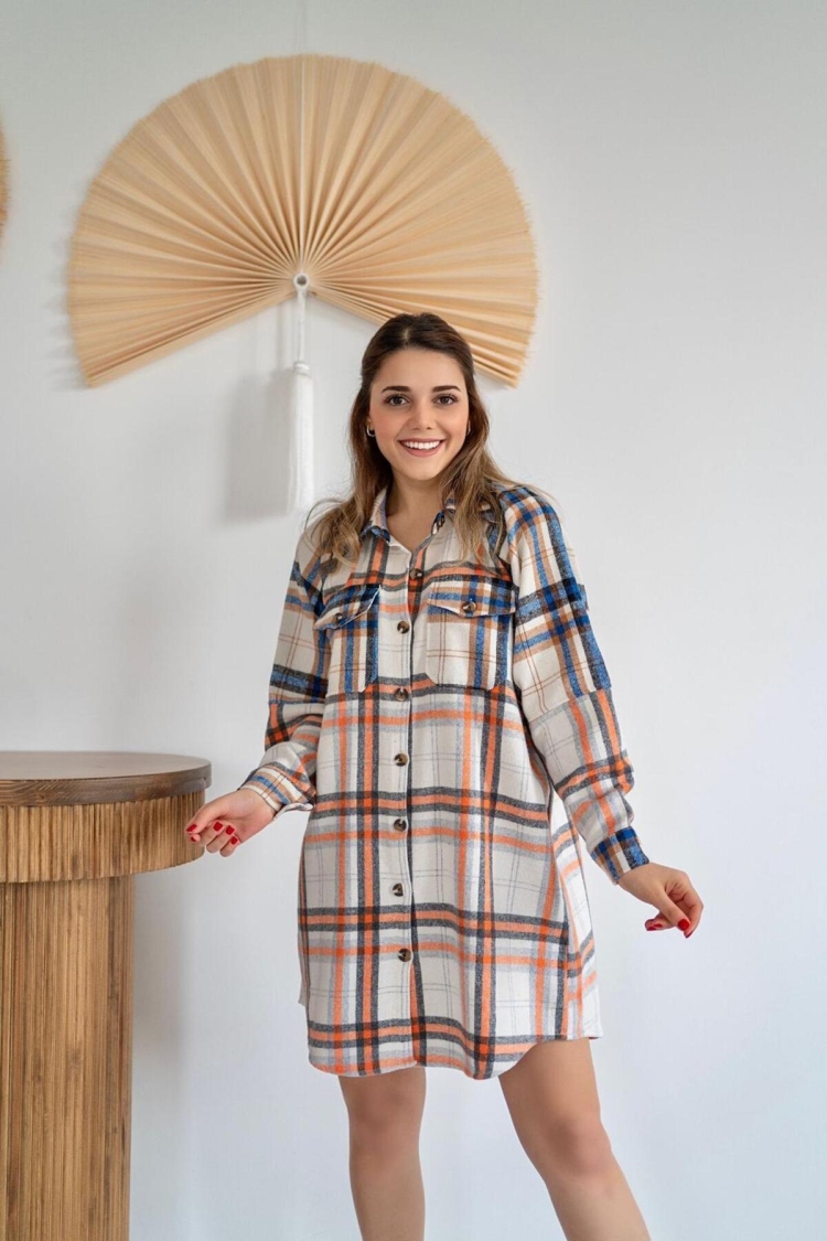 Lumberjack Shirt Dress