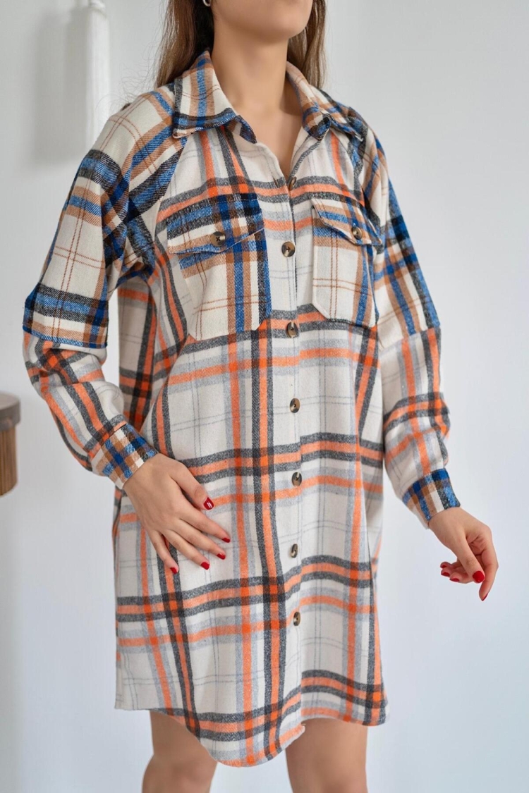 Lumberjack Shirt Dress