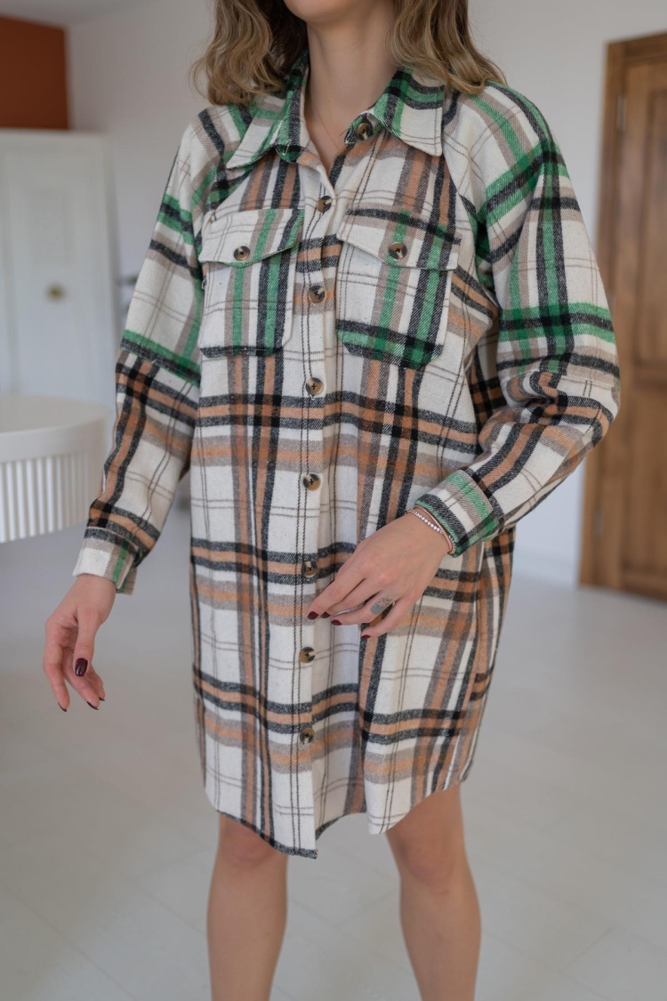 Lumberjack Shirt Dress