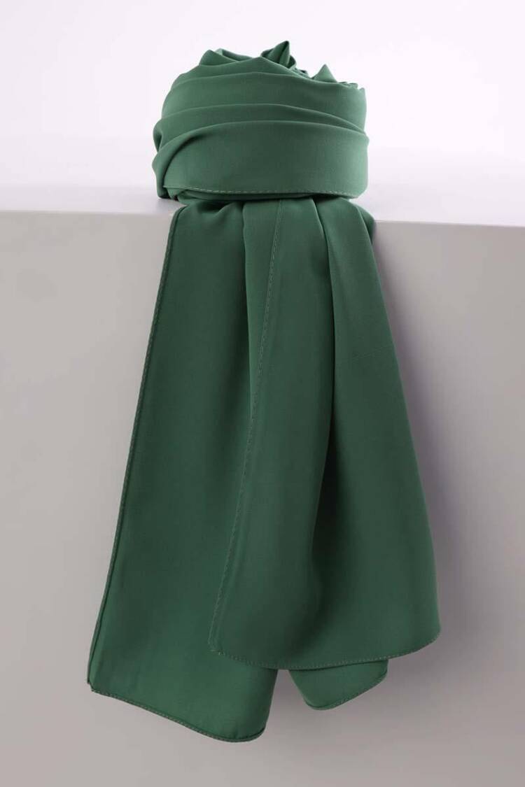 Medina Silk Shawl - Green