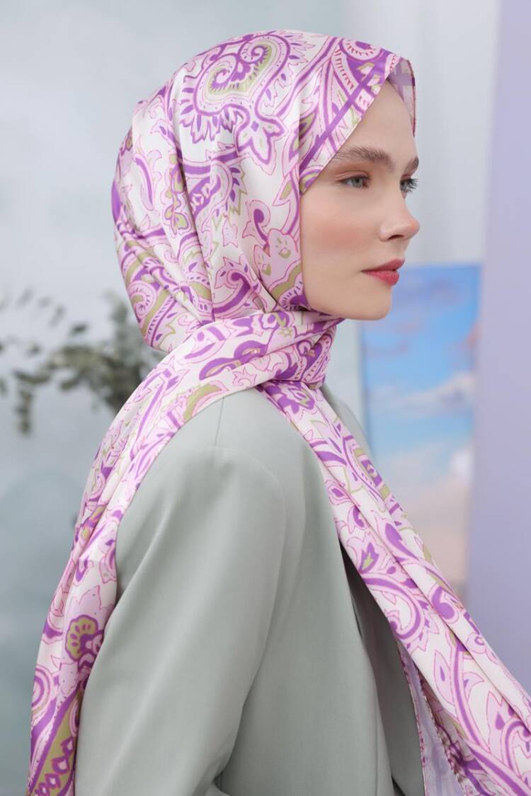 Zigzag Cotton Jacquard Shawl - Allday - Globality Store - Women Clothes Wholesale Turkey