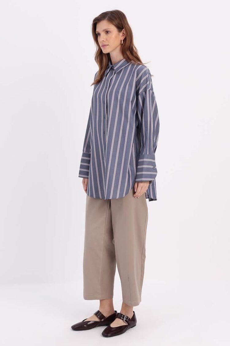 Striped Shirt Tunic