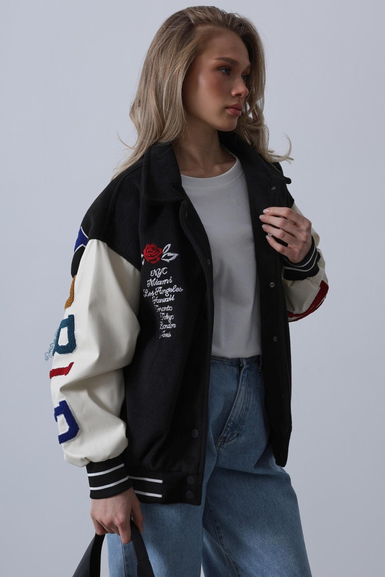 Cachet Biker Jacket - - Black