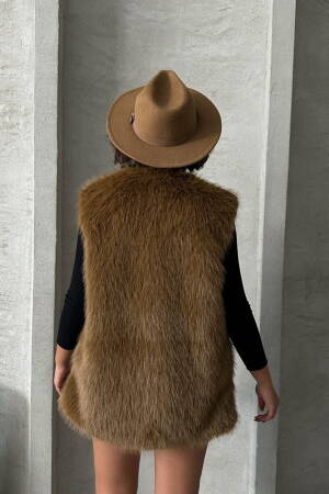 Furry Vest - Topshow - Globality Store - Women Clothes Wholesale Turkey