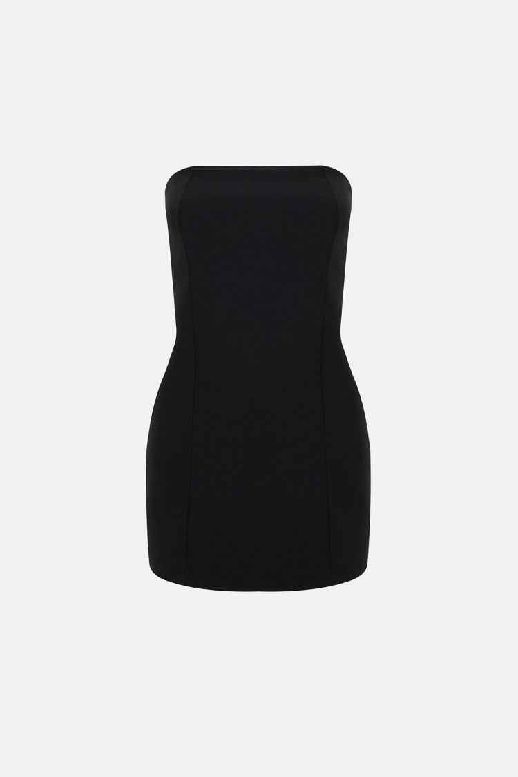 Strapless Mini Dress - EYYO ATELIER - Globality Store - Women Clothes Wholesale Turkey