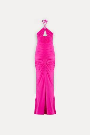 Back Detail Dress - EYYO ATELIER - Globality Store - Women Clothes Wholesale Turkey