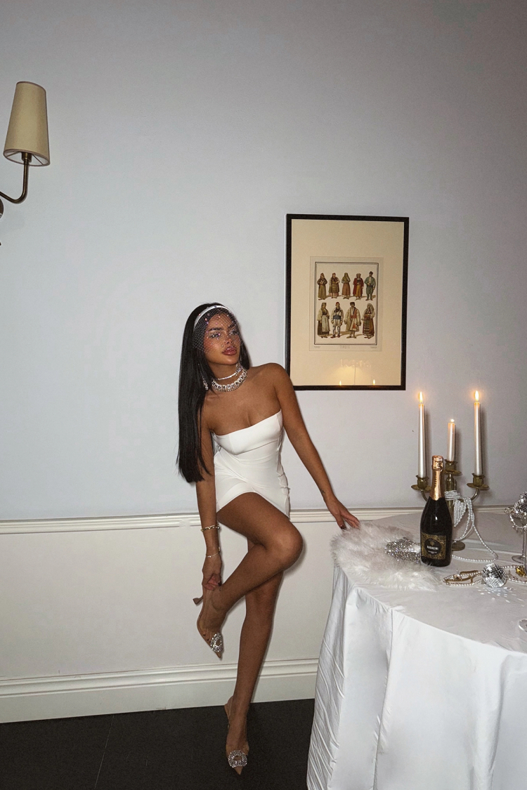 Strapless Mini Dress
