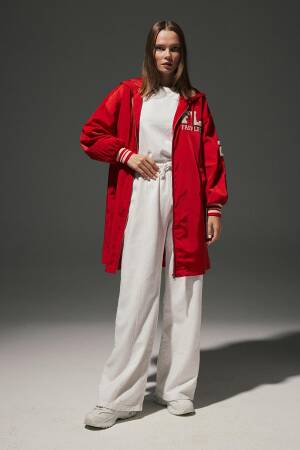 Hooded Long Women's College Trench Coat - Levure - Globality Store - Women Clothes Wholesale Turkey