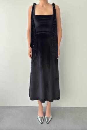 Vesis Shoulder Tie Dress - Etika - Globality Store - Women Clothes Wholesale Turkey