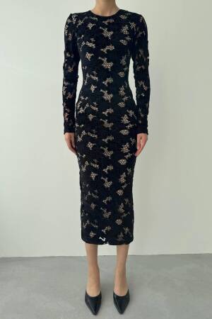 Hion Guipure Dress - Etika - Globality Store - Women Clothes Wholesale Turkey